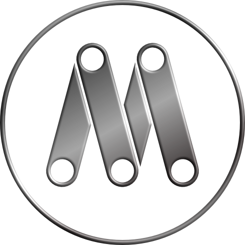 Metaltrak logo 3D